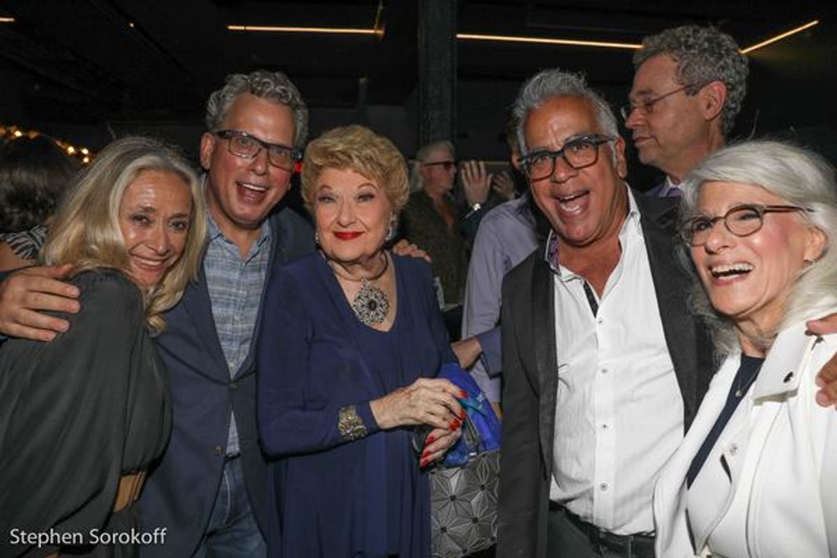 Eda Sorokoff, Billy Stritch, Marilyn Maye, Richard Jay-Alexander, Jamie deRoy at 