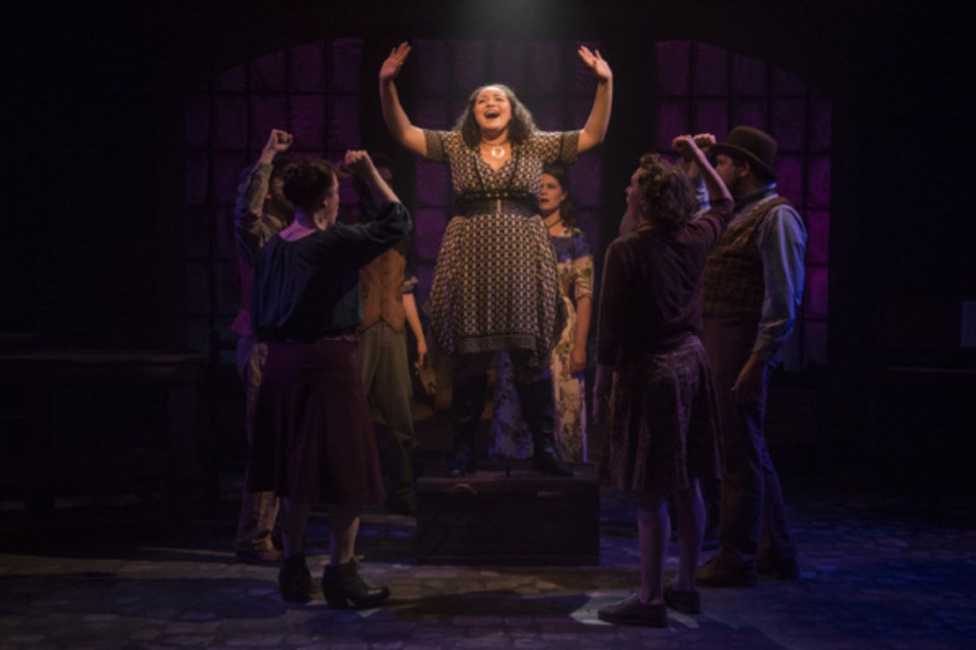 Photo Flash: Underscore Theatre's Hit Musical HAYMARKET Transfers to Theater Wit for Additional Four Weeks Of Performances  Image