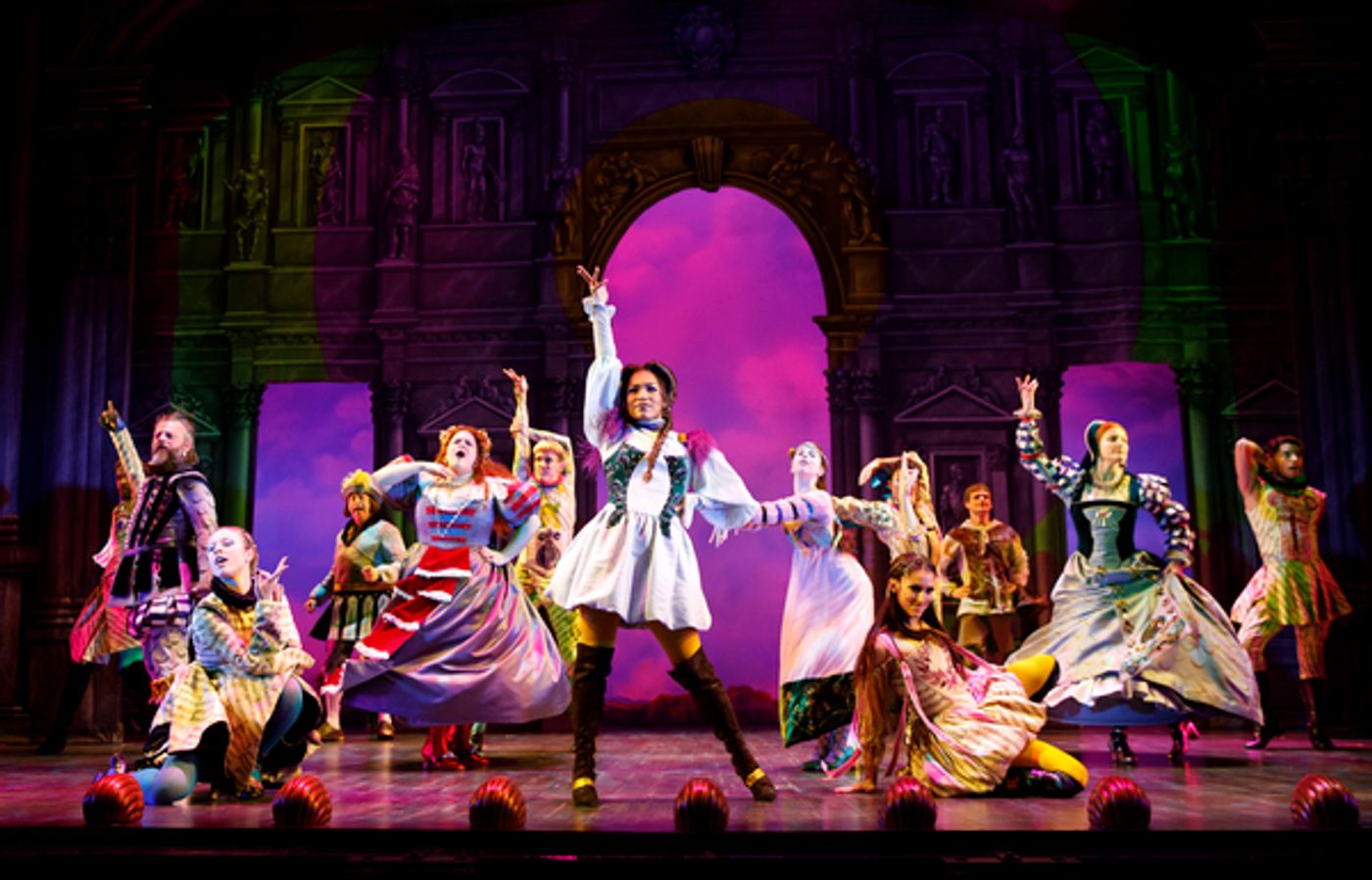 Photo Flash: Welcome to Arcadia! First Look at Go-Go's Musical, HEAD OVER HEELS on Broadway!  Image