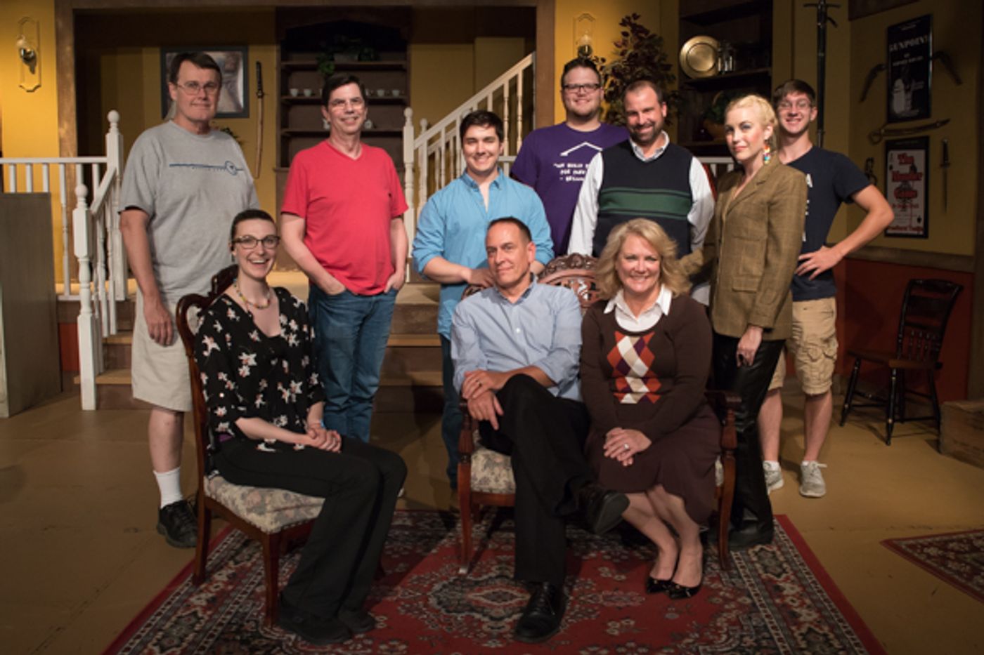 Photo Coverage: First look at Performing Arts Creative Ensemble's DEATHTRAP Photo Coverage: First look at Performing Arts Creative Ensemble's DEATHTRAP Image
