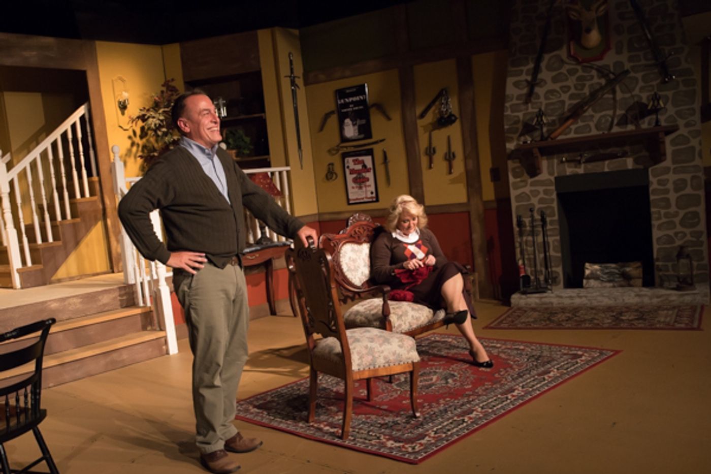 Photo Coverage: First look at Performing Arts Creative Ensemble's DEATHTRAP Photo Coverage: First look at Performing Arts Creative Ensemble's DEATHTRAP Image