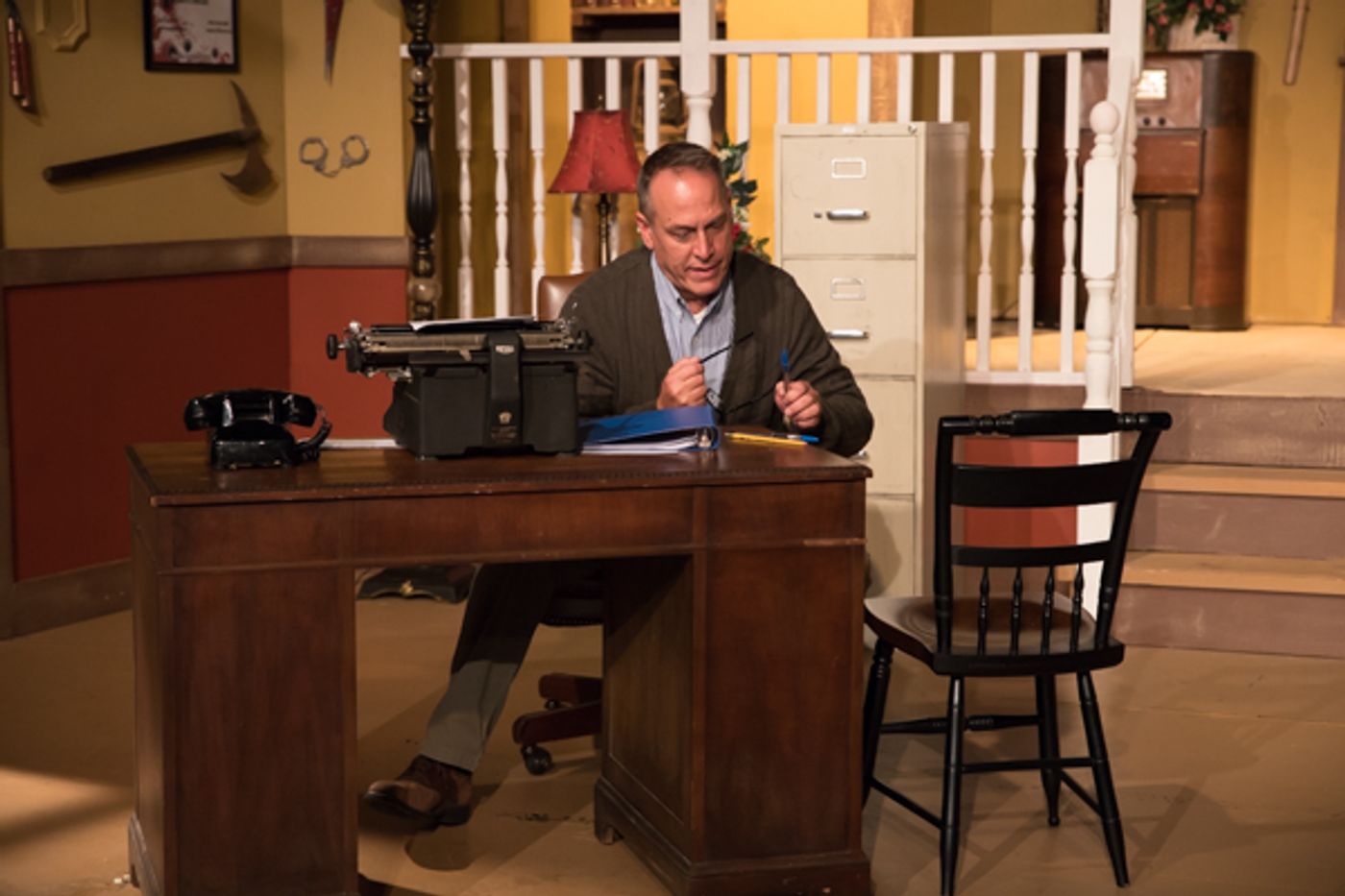 Photo Coverage: First look at Performing Arts Creative Ensemble's DEATHTRAP Photo Coverage: First look at Performing Arts Creative Ensemble's DEATHTRAP Image