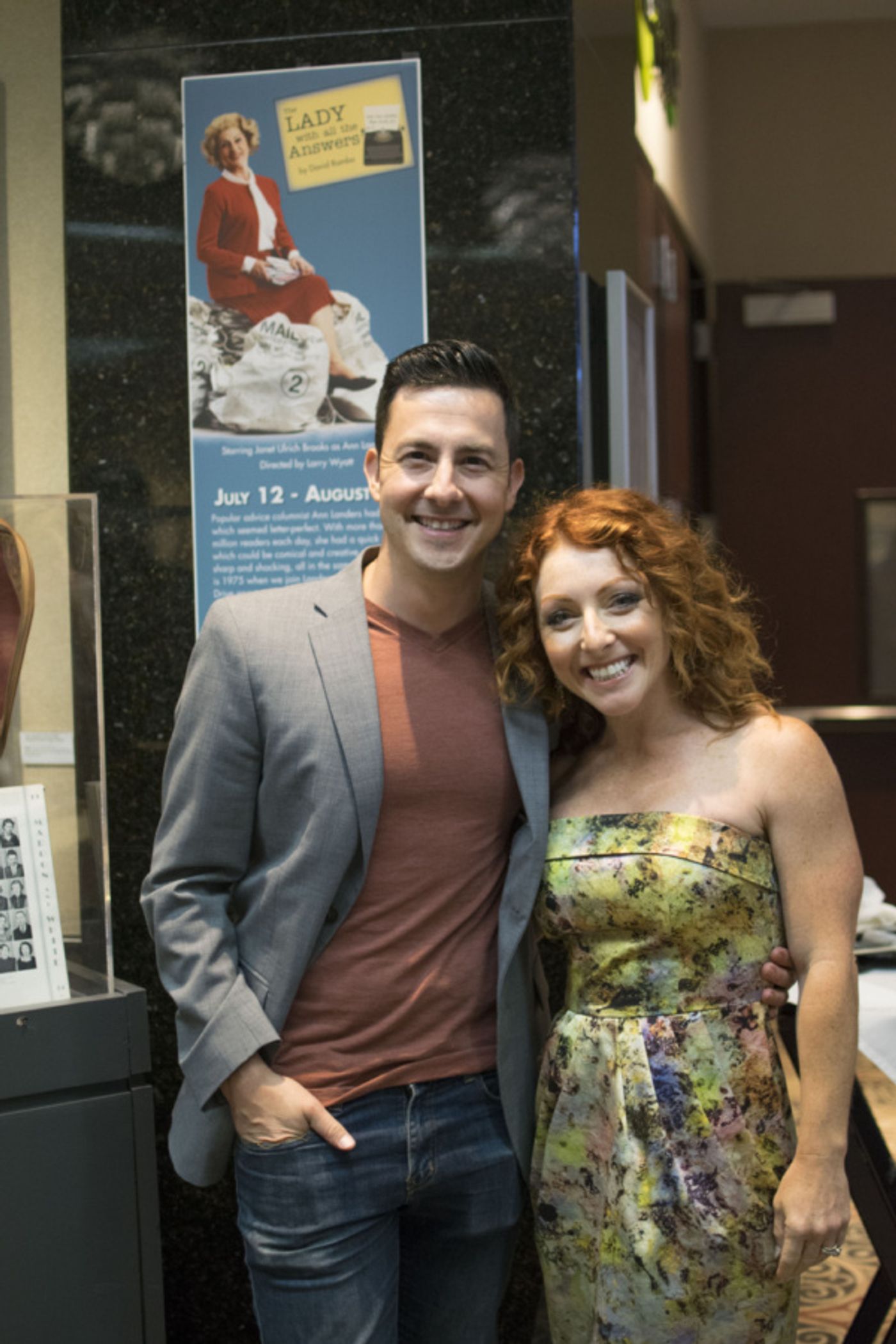 Photo Flash: Ann Landers THE LADY WITH ALL THE ANSWERS Opens At Theatre At The Center In Munster  Image