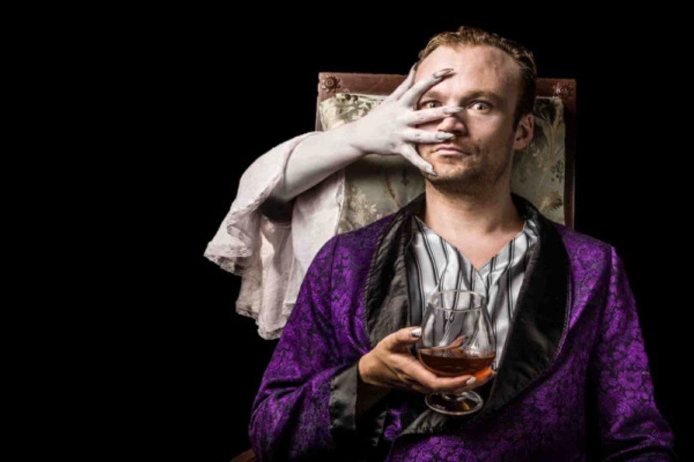 Photo Flash: Black Button Eyes Productions' NIGHTMARES AND NIGHTCAPS: The Stories Of John Collier Makes World Premiere  Image