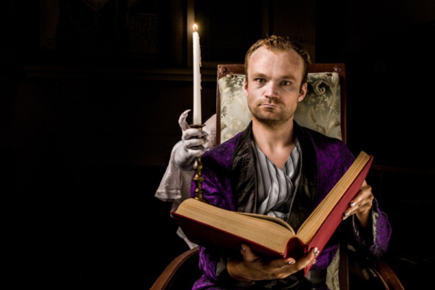 Photo Flash: Black Button Eyes Productions' NIGHTMARES AND NIGHTCAPS: The Stories Of John Collier Makes World Premiere  Image