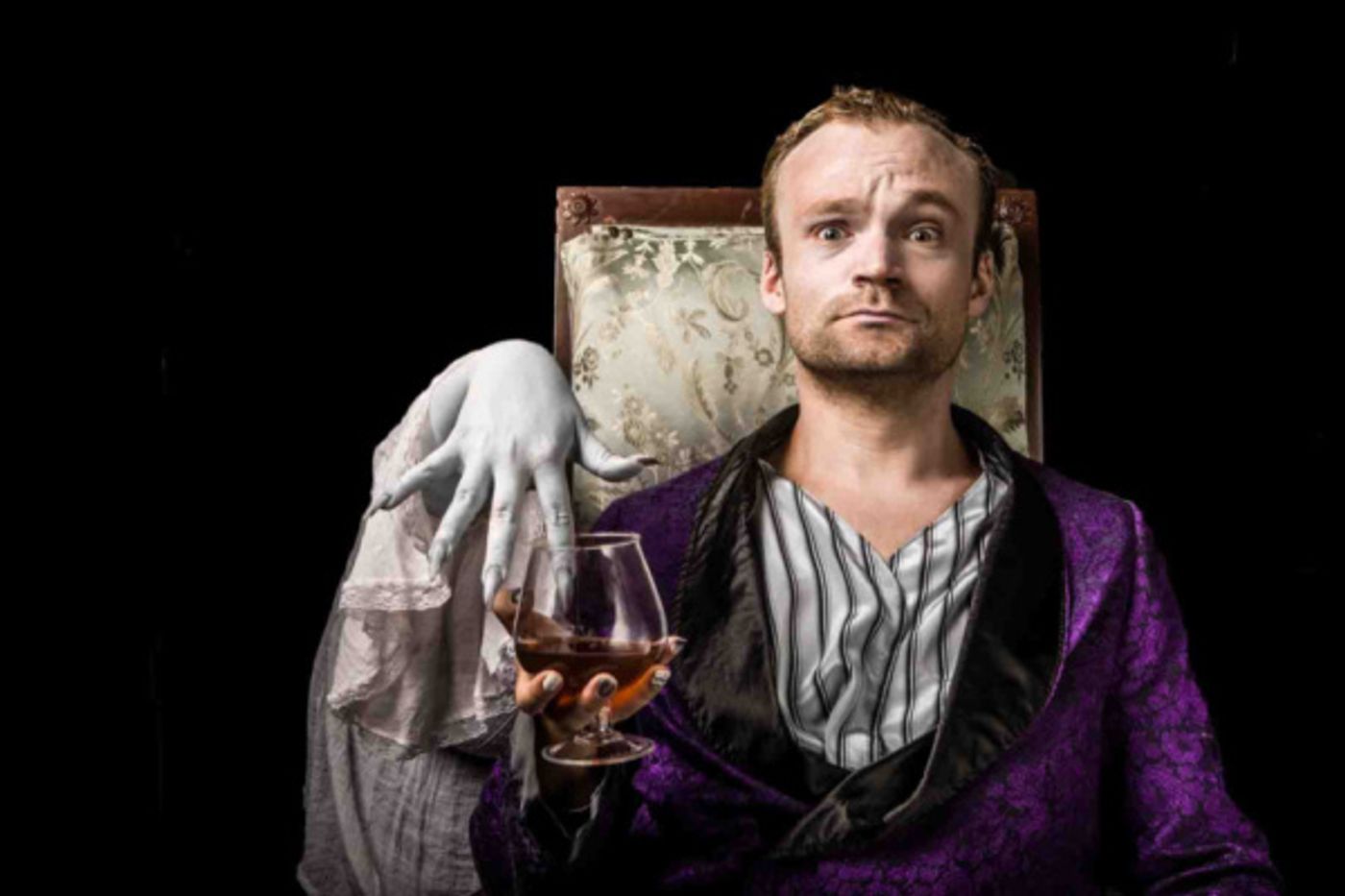 Photo Flash: Black Button Eyes Productions' NIGHTMARES AND NIGHTCAPS: The Stories Of John Collier Makes World Premiere  Image