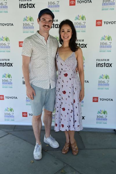 Jay Armstrong Johnson and Ali Ewoldt Photo