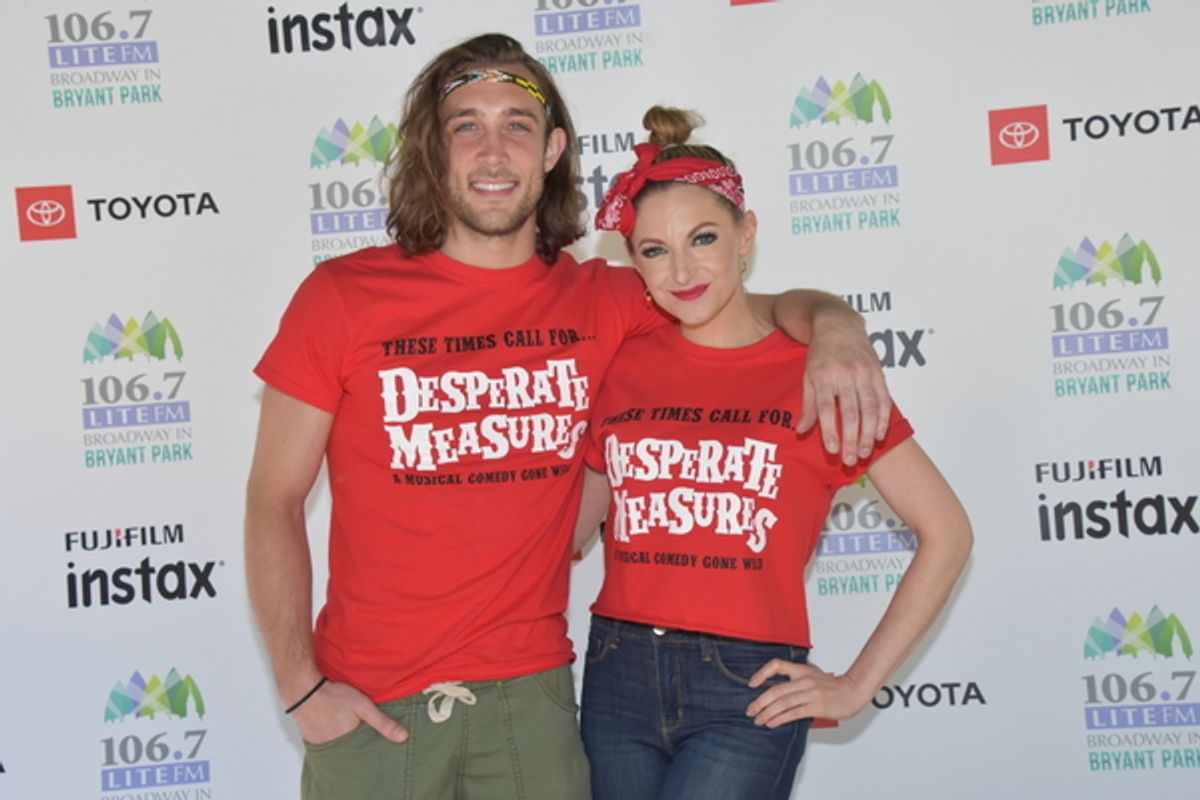 Conor Ryan and Lauren Molina at 