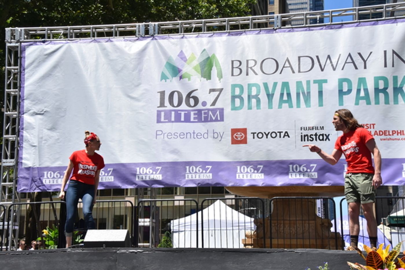 Photo Coverage: PHANTOM, BEAUTIFUL and More Take the Stage at This Week's Broadway in Bryant Park!  Image