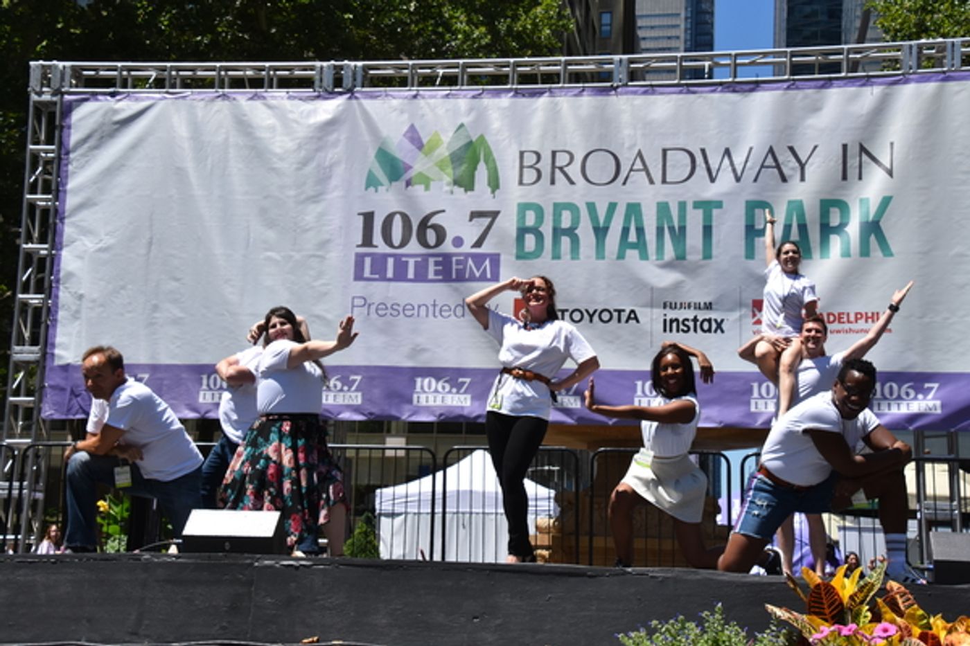 Photo Coverage: PHANTOM, BEAUTIFUL and More Take the Stage at This Week's Broadway in Bryant Park!  Image
