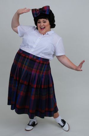 Bethany Slomka as Tracy Turnblad. @ BroadwayWorld Bethany Slomka as Tracy Turnblad. Photo
