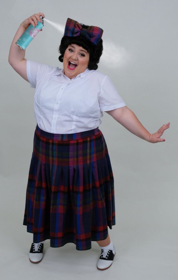 Bethany Slomka as Tracy Turnblad. Photo