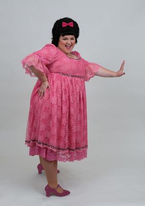 Bethany Slomka as Tracy Turnblad. @ BroadwayWorld Bethany Slomka as Tracy Turnblad. Photo