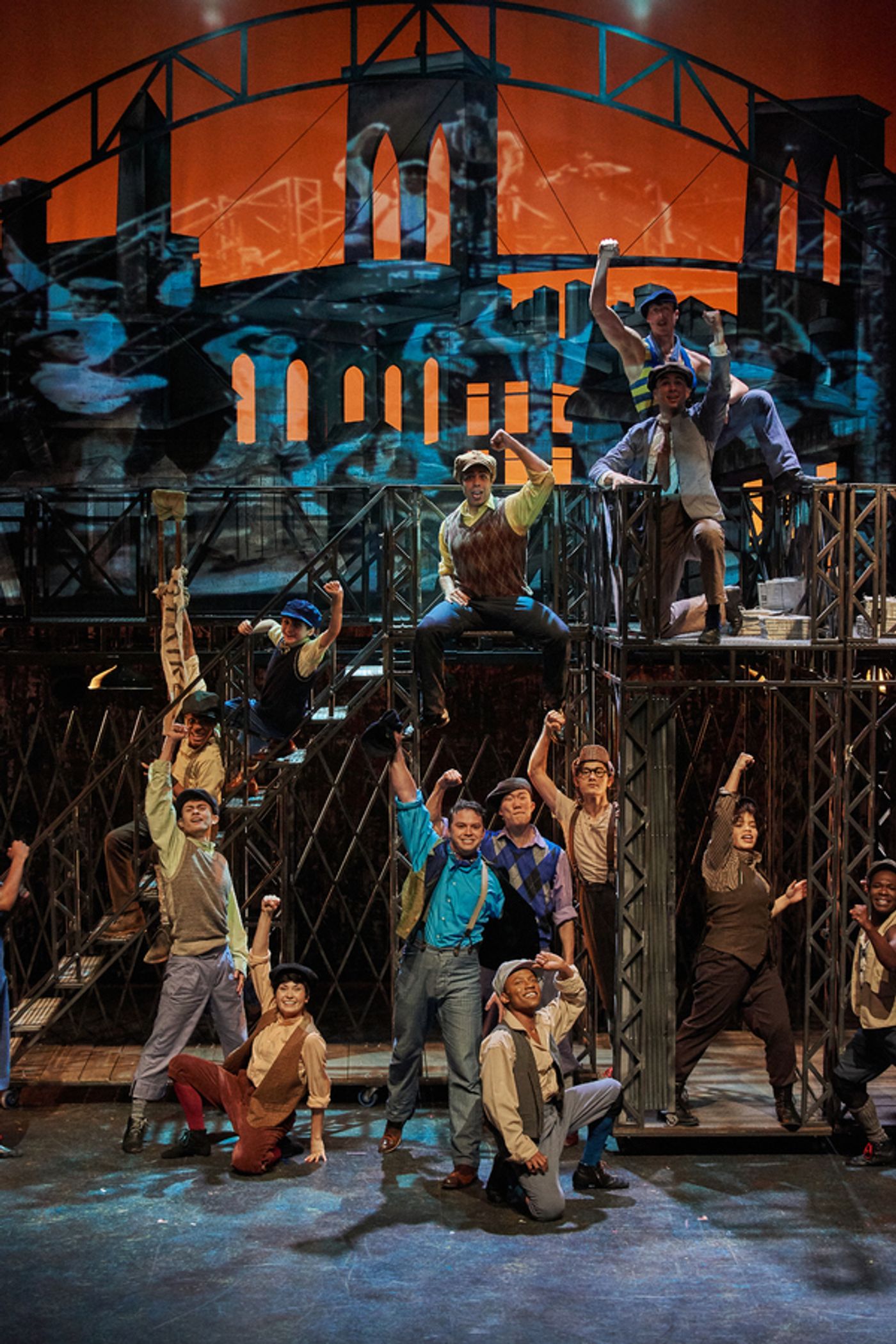 Photo Flash: First Look at Aurora Theatre's Production of NEWSIES!  Image