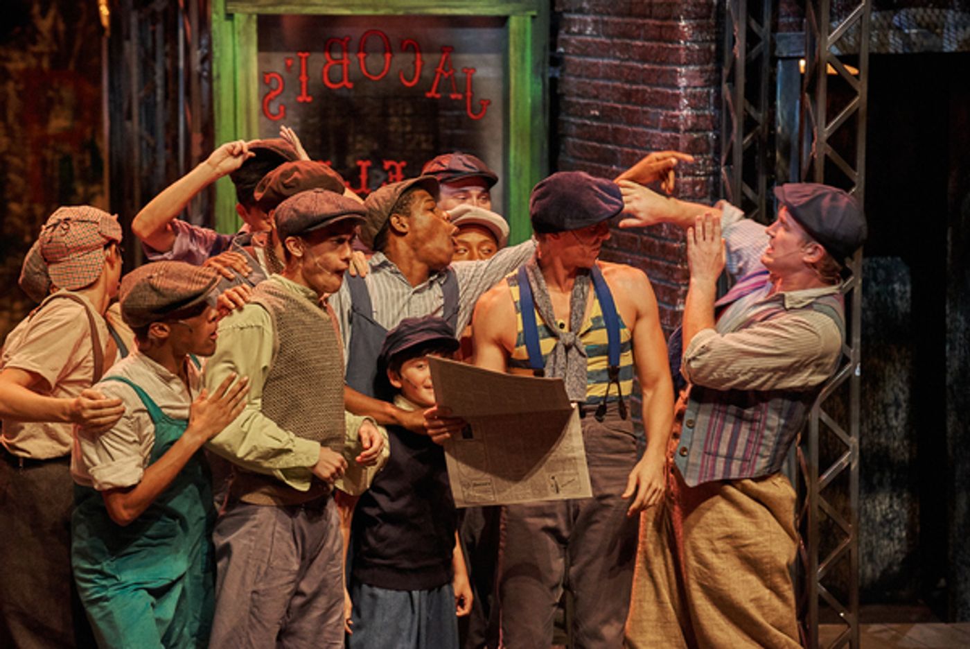 Photo Flash: First Look at Aurora Theatre's Production of NEWSIES!  Image