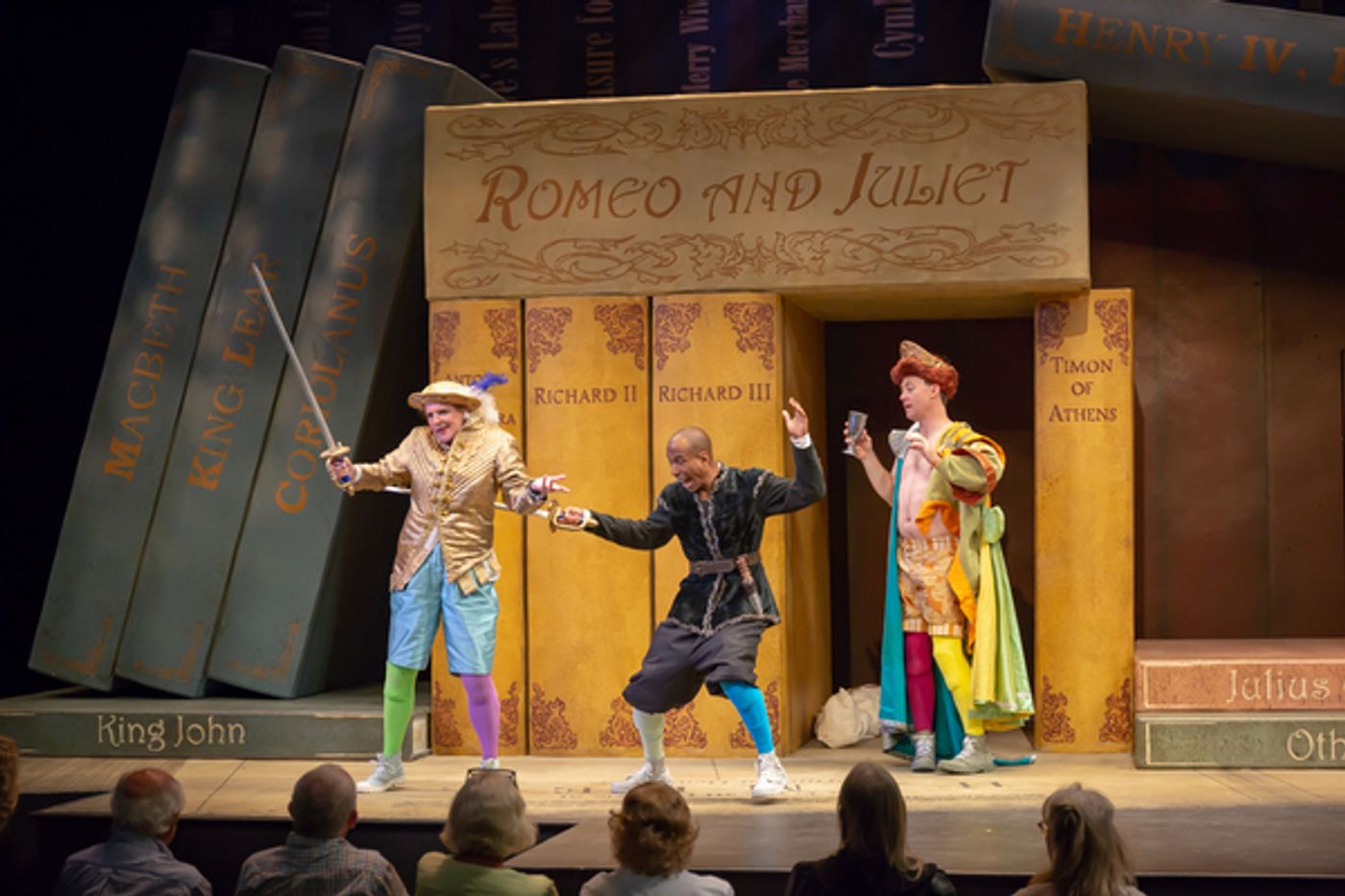 Photo Flash: Cincinnati Shakespeare Company Presents THE COMPLETE WORKS OF WILLIAM SHAKESPEARE (ABRIDGED)  Image