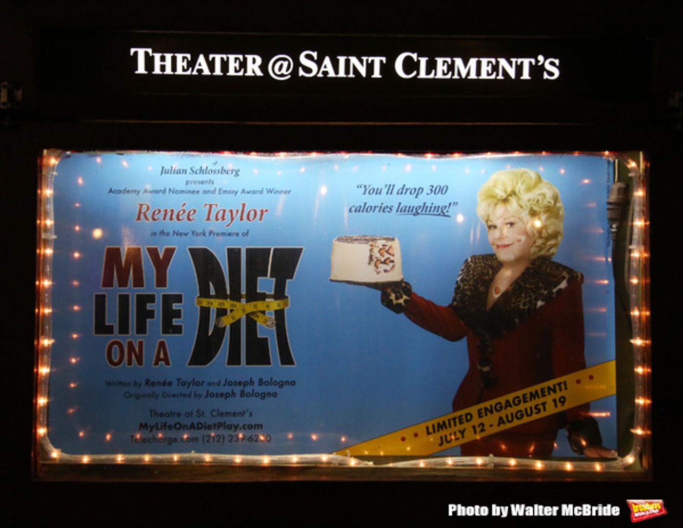 Photo Coverage: Backstage With Renee Taylor at MY LIFE ON A DIET  Image