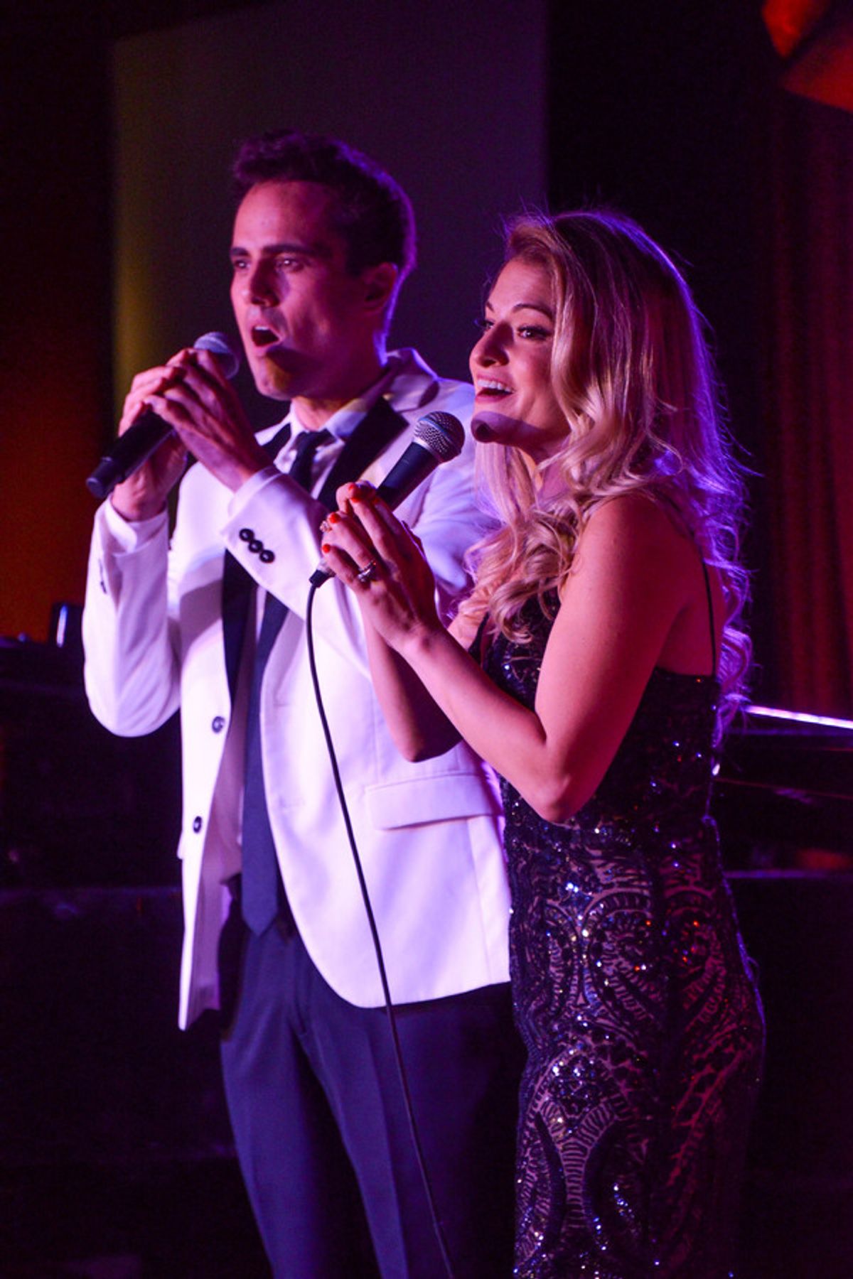 David Burnham and Nicole Kaplan Fenton at 