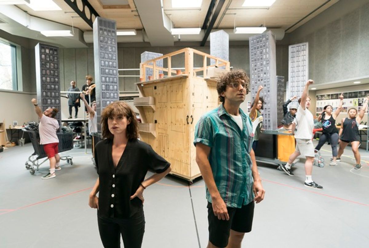 Jemima Rooper, Marc Antolin at 