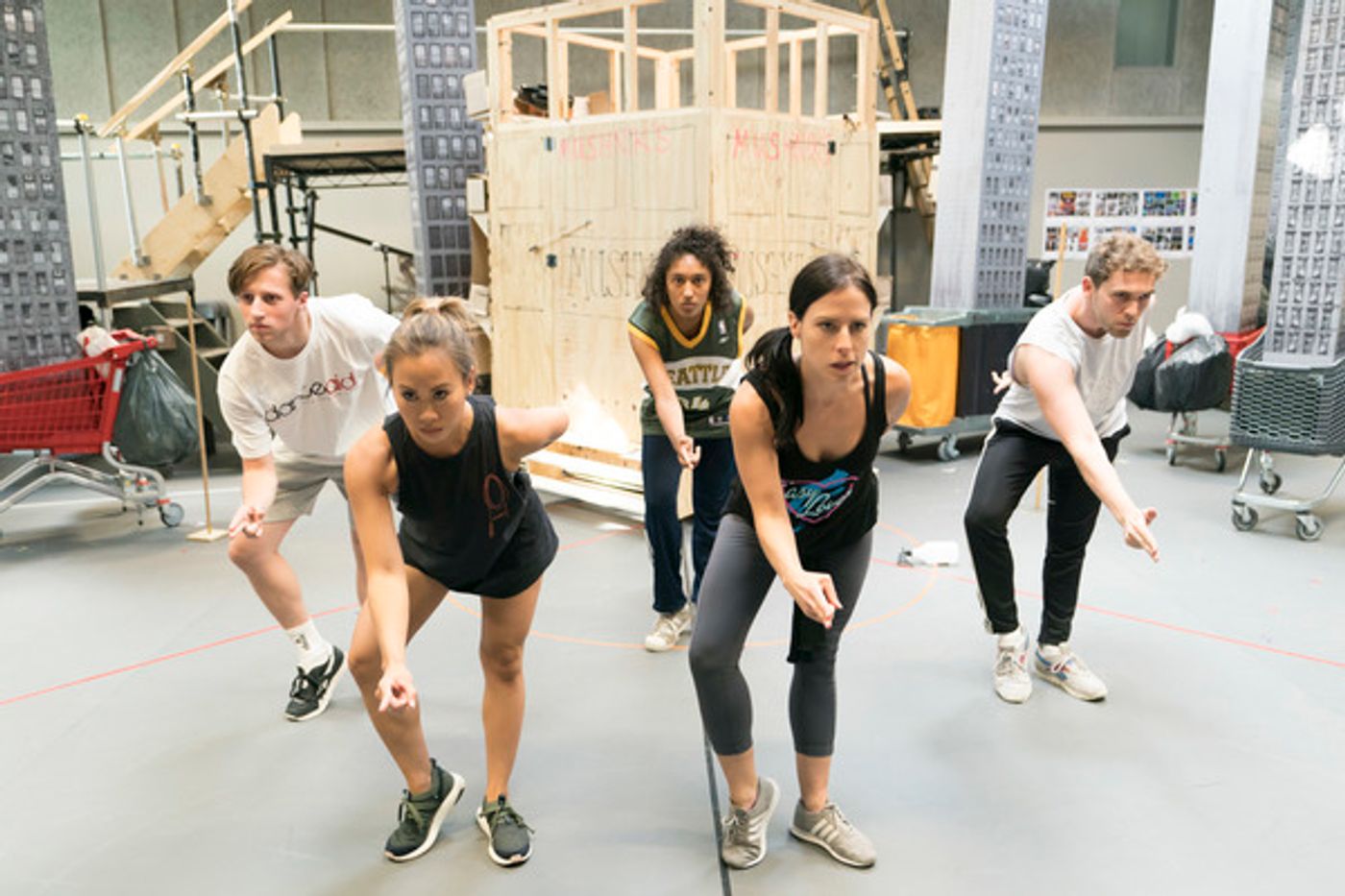 Photo Flash: Inside Rehearsal For LITTLE SHOP OF HORRORS at Regent's Park Open Air Theatre  Image
