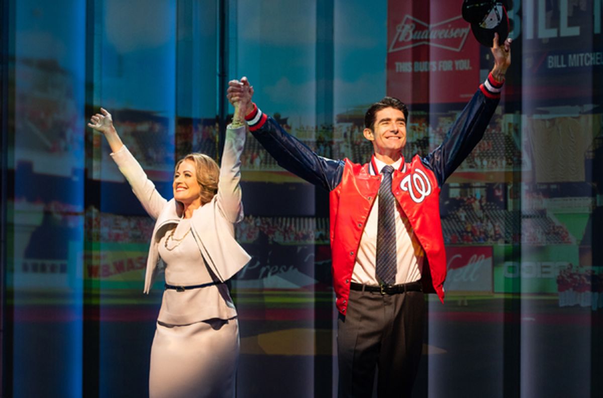 Mamie Parris and Drew Gehling  at 