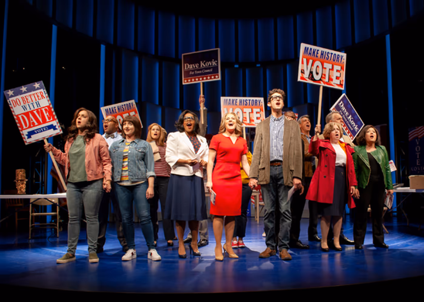 Photo Flash: First Look at Drew Gehling and the Cast of DAVE at Arena Stage  Image