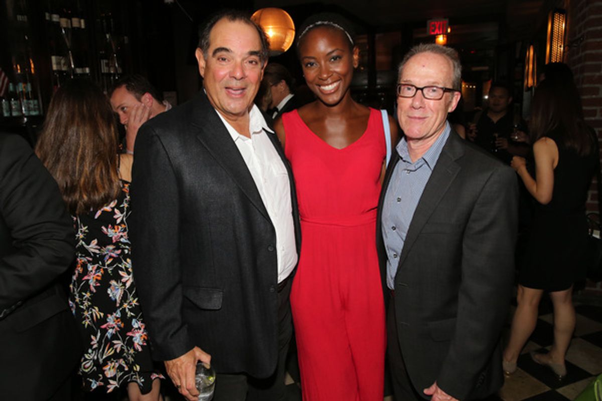 Edward Gero, Tracy Ifeachor and John Strand at 