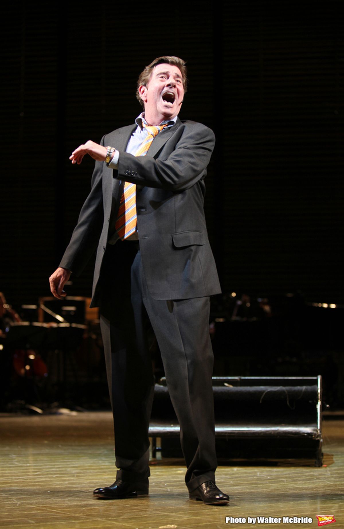 Gary Beach ('I'm not at all in Love' - THE PAJAMA GAME) performing in BROADWAY BACKWARDS 5 - One Night Only Concert produced by Broadway Cares/Equity Fights Aids.and benefiting BC/EFA & The Center at The Vivian Beaumont Theatre in New York City. February  at 