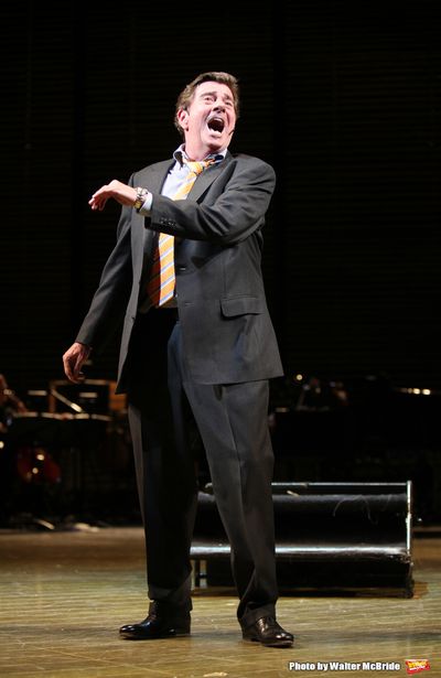 Gary Beach ("I'm not at all in Love" - THE PAJAMA GAME) performing in BROADWAY BACKWA Photo