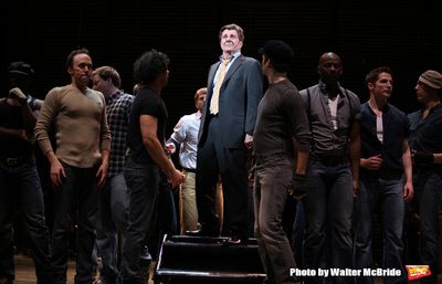 Gary Beach ("I'm not at all in Love" - THE PAJAMA GAME) performing in BROADWAY BACKWA Photo