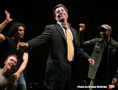 Gary Beach ("I'm not at all in Love" - THE PAJAMA GAME) performing in BROADWAY BACKWA Photo