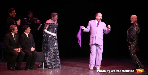 Gary Beach & Matthew Broderick & Nathan Lane with Kevin Ligon & Peter Marinos Photo