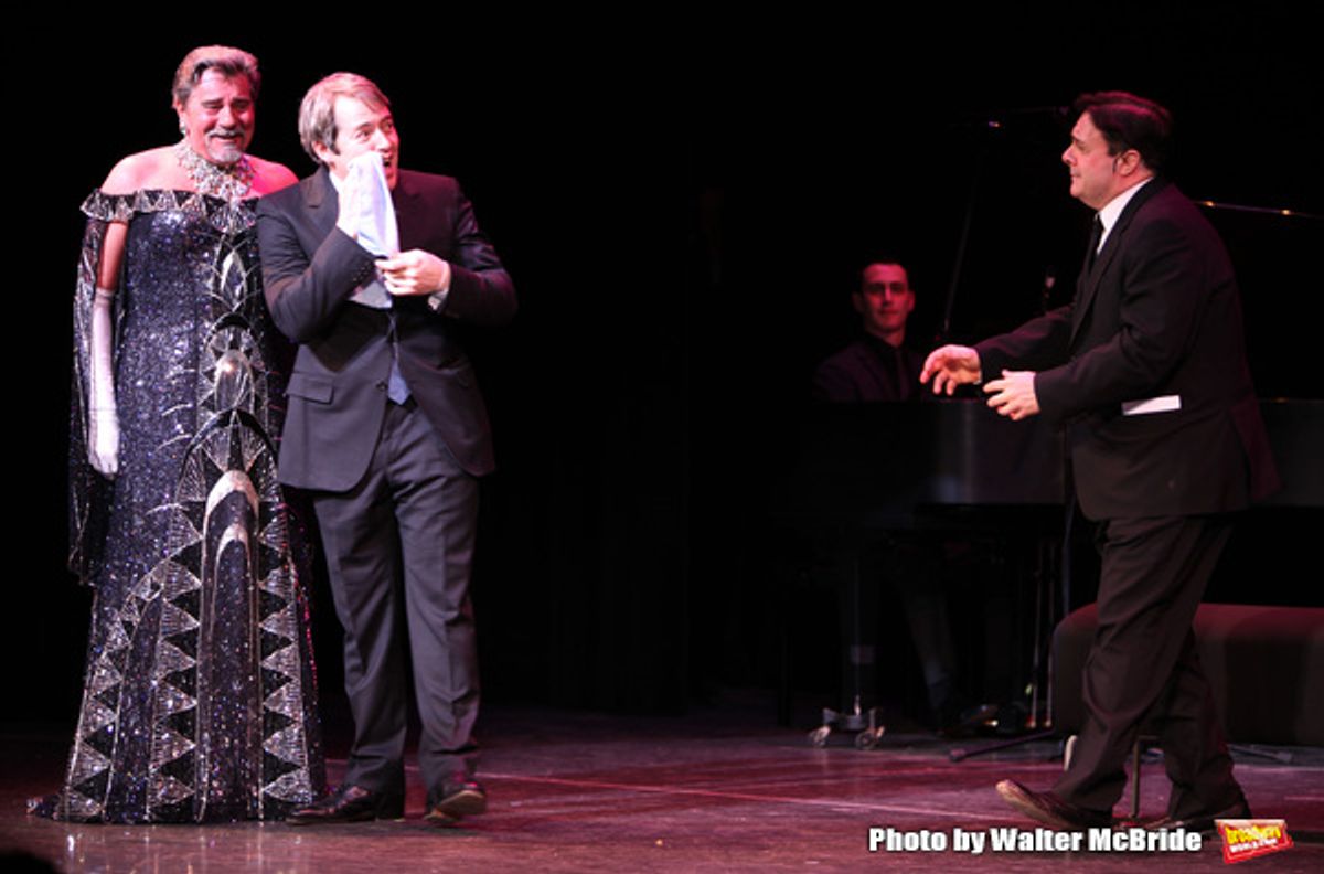 Gary Beach & Matthew Broderick & Nathan Lane at 