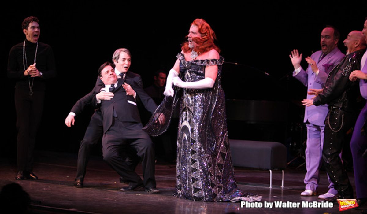 Matthew Broderick & Nathan Lane & Gary Beach at 