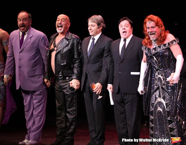 Kevin Ligon, Peter Marinos, Matthew Broderick, Nathan Lane, Gary Beach Photo