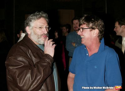 Harvey Fierstein and Gary Beach attending the Opening Night Gypsy Robe Ceremony for L Photo