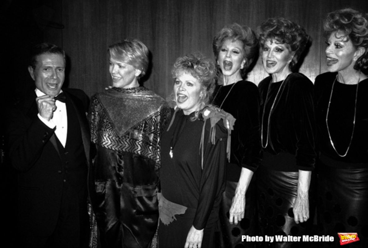 Jerry Herman, Ellen Burstyn, Sally Struthers and the Maguire Sisters at 