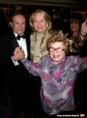 Ruth Westheimer and Liz Smith with Jerry Herman @ BroadwayWorld Ruth Westheimer and Liz Smith with Jerry Herman Photo