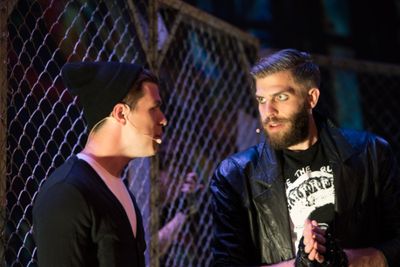 Jack Kay (Anthony) & Jesse Malgieri (Sweeney Todd)
Photo: Big Island Magazine Photo