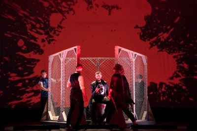Jesse Malgieri (Sweeney Todd)
Photo: Sarah Anderson Photography  Photo