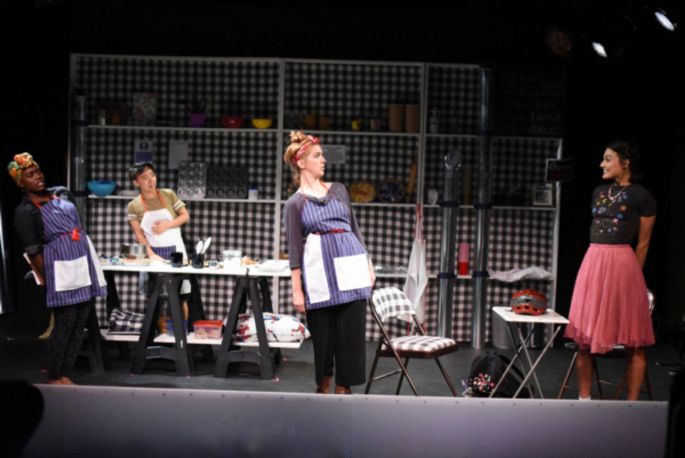 Photo Flash: Open For Business! PIE SHOP PLAY By Alice Pencavel Opens At The Paradise Factory  Image