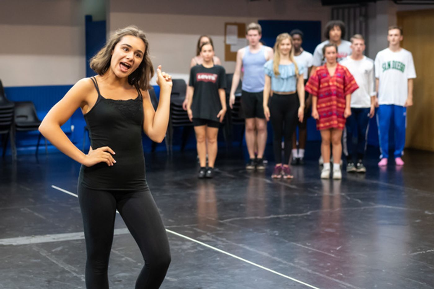Photo Flash: Inside Rehearsal For the UK Premiere of BRING IT ON  Image