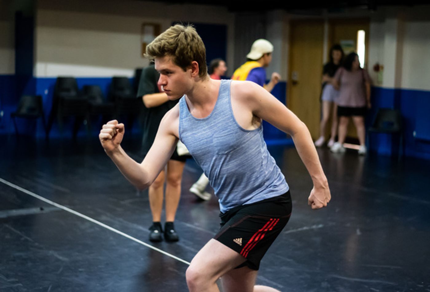 Photo Flash: Inside Rehearsal For the UK Premiere of BRING IT ON  Image