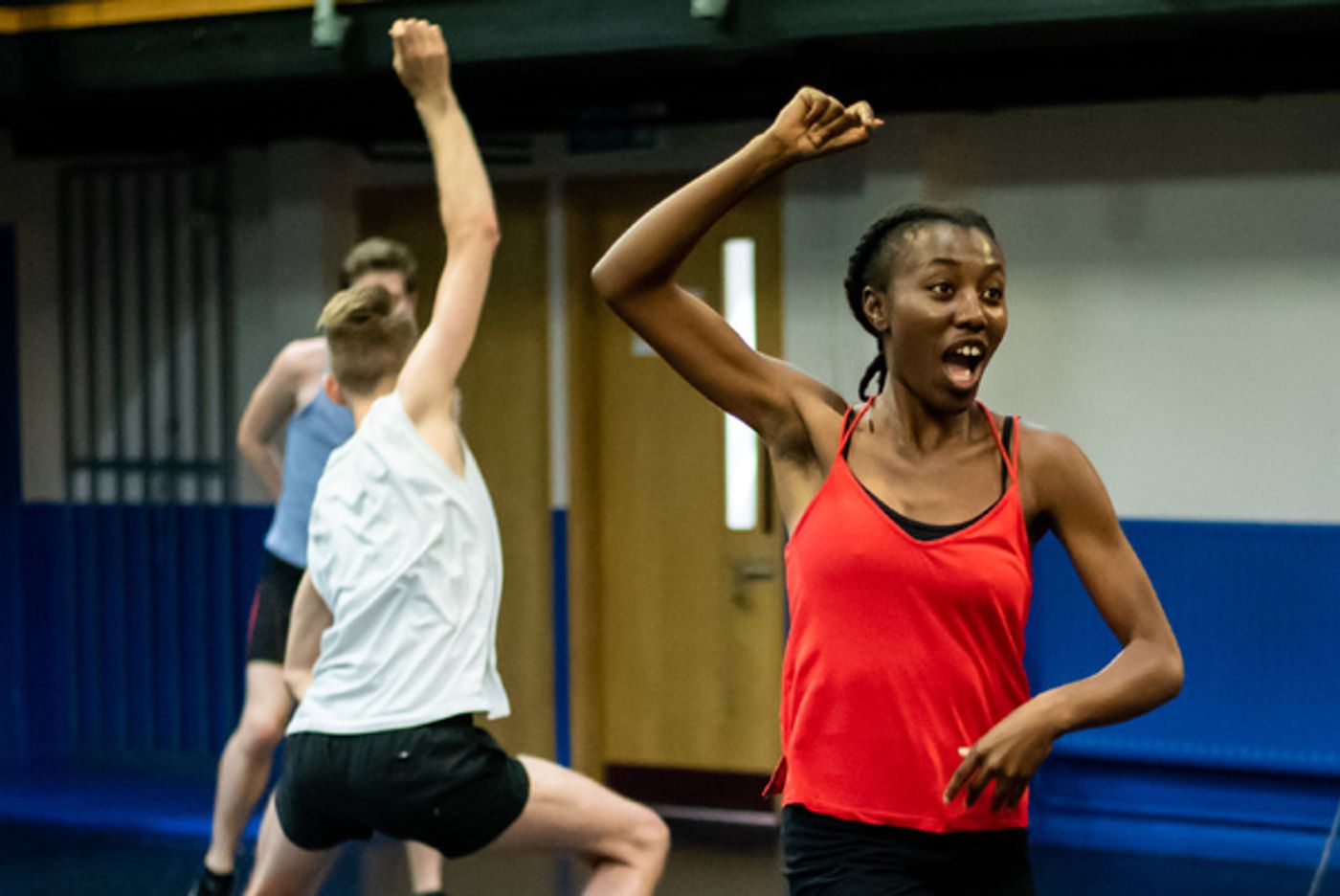 Photo Flash: Inside Rehearsal For the UK Premiere of BRING IT ON  Image