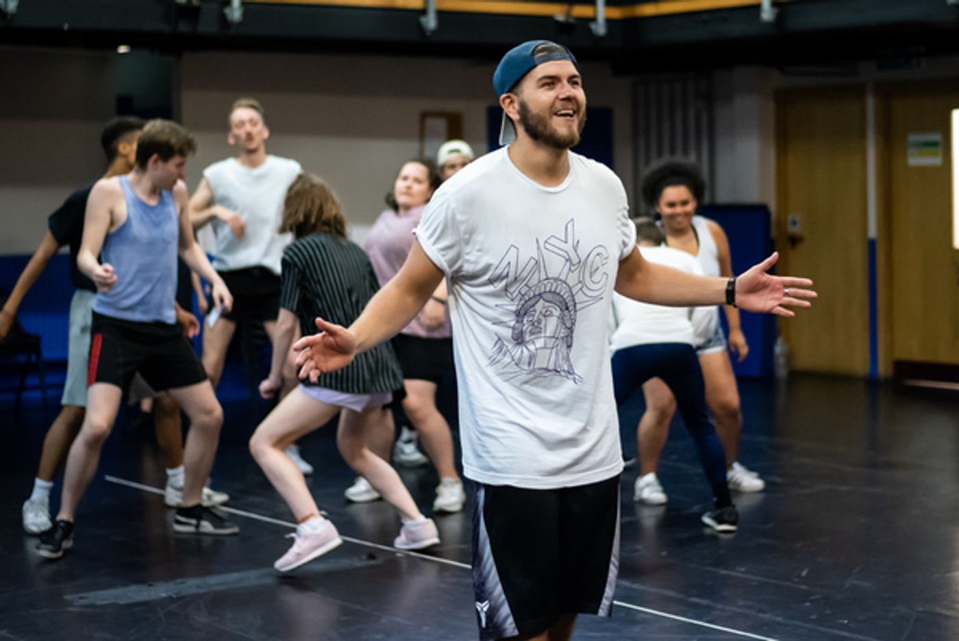 Photo Flash: Inside Rehearsal For the UK Premiere of BRING IT ON  Image