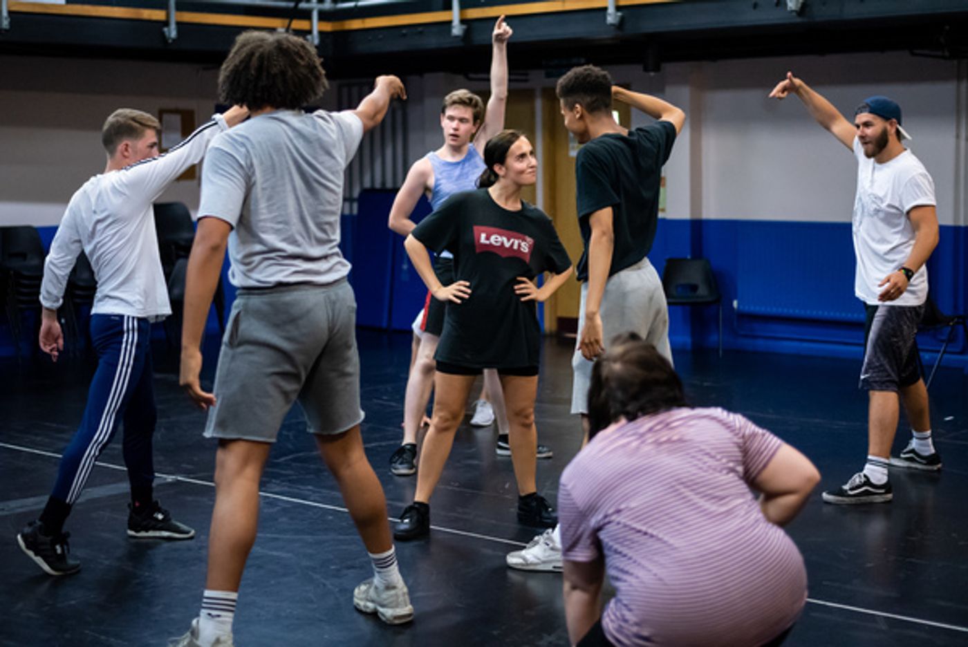 Photo Flash: Inside Rehearsal For the UK Premiere of BRING IT ON  Image