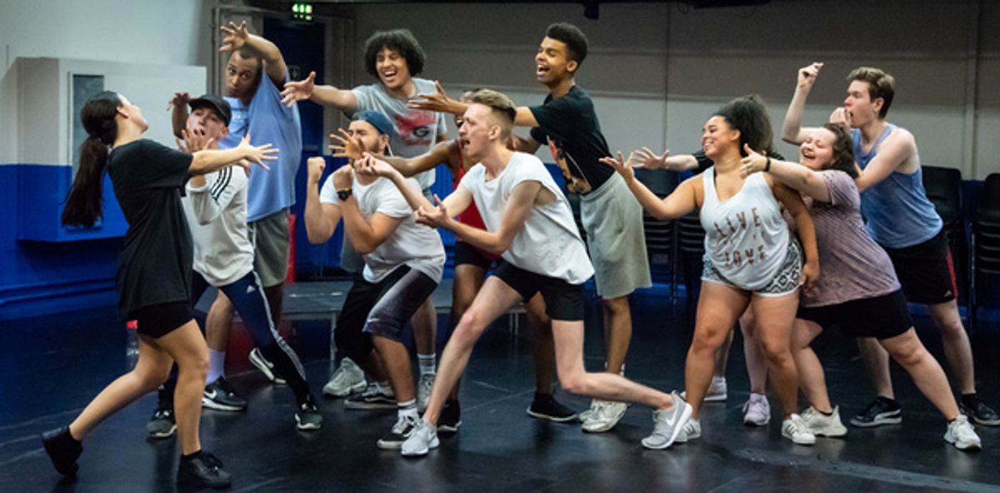 Photo Flash: Inside Rehearsal For the UK Premiere of BRING IT ON  Image