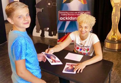 Actors Connection Kids & Teens enjoyed an autograph session following the musical mas Photo