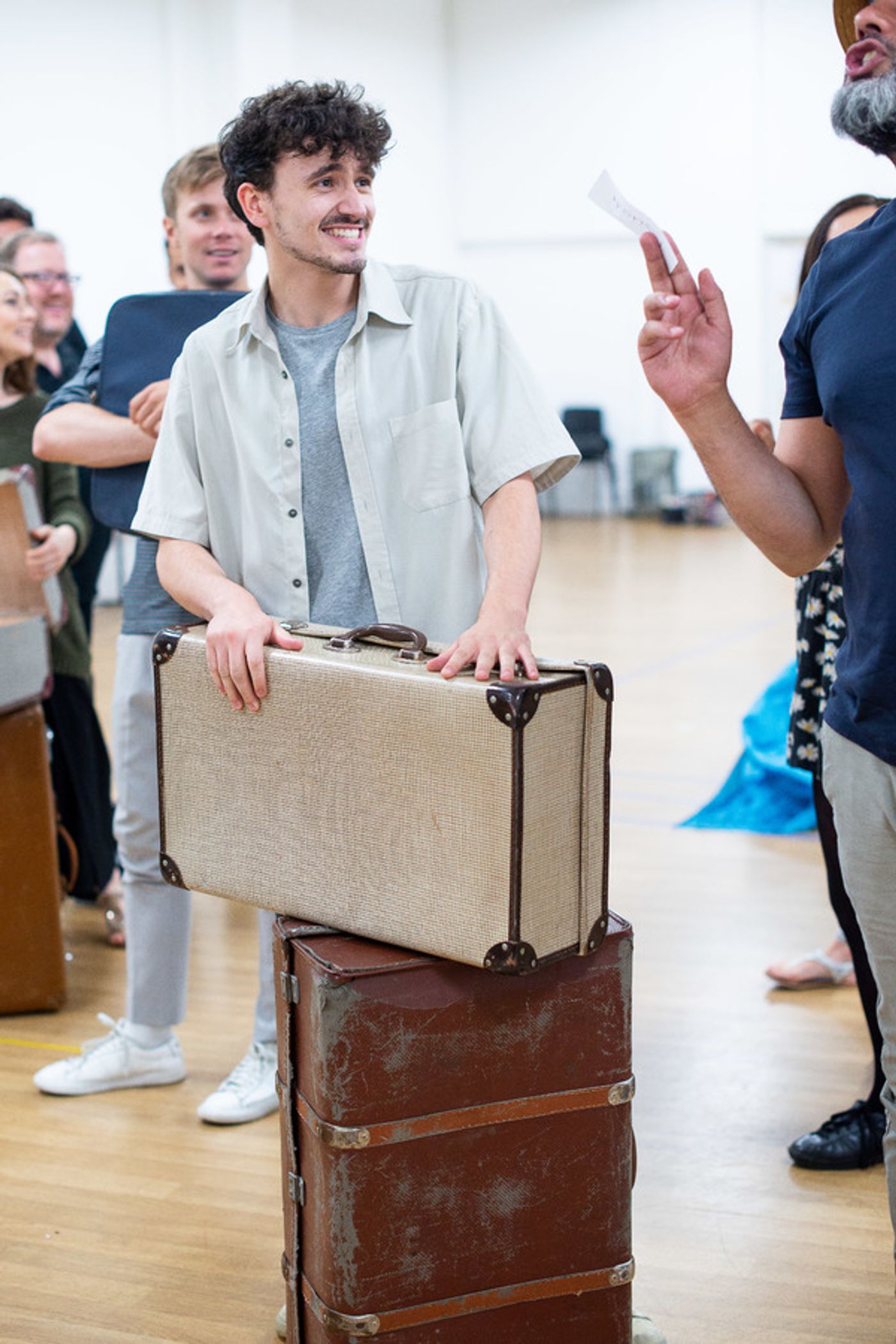 Photo Flash: Inside Rehearsal For the World Premiere of West End Musical BROKEN WINGS Photo Flash: Inside Rehearsal For the World Premiere of West End Musical BROKEN WINGS Image