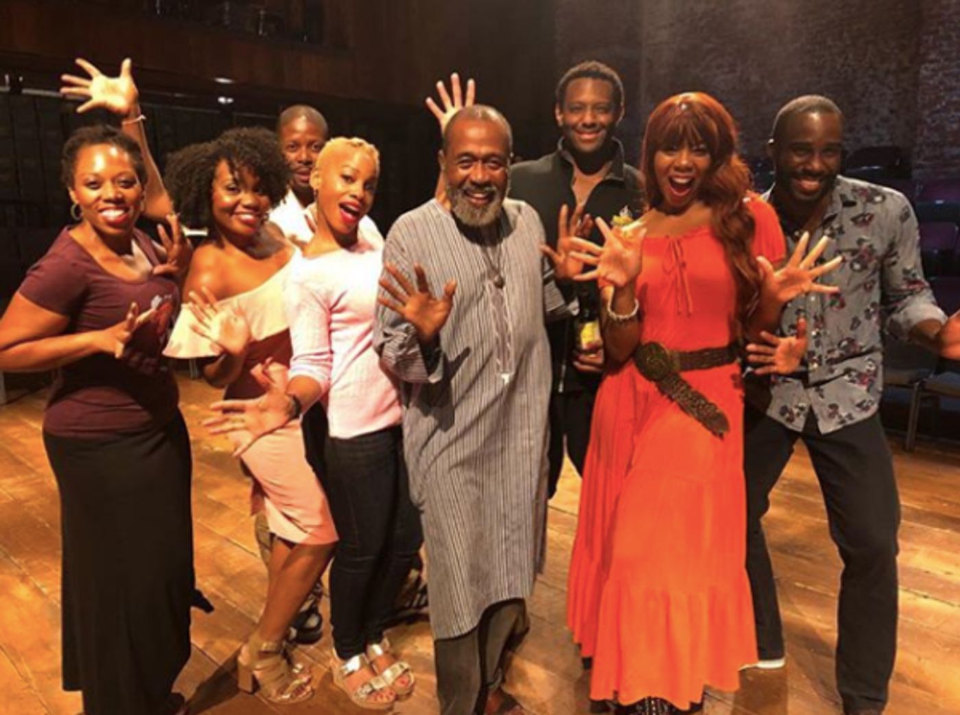 Photo Flash: The Cast of CARMEN JONES Has Magic to Do With Ben Vereen, and More Saturday Intermission Pics! Photo Flash: The Cast of CARMEN JONES Has Magic to Do With Ben Vereen, and More Saturday Intermission Pics! Image